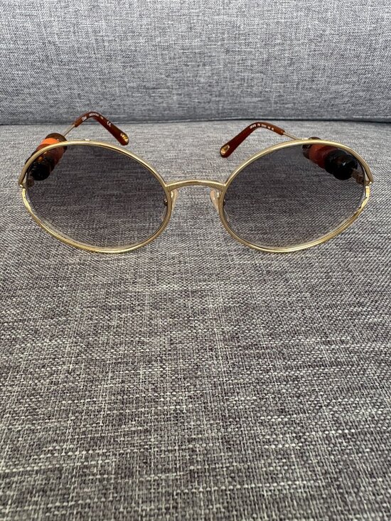 Chloe CE167S 774 Gold/Gradient Grey 57mm Lens Sunglasses